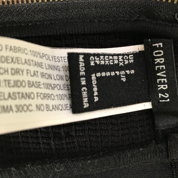 Forever 21 sequin strapless bustier - Picture 8 of 11